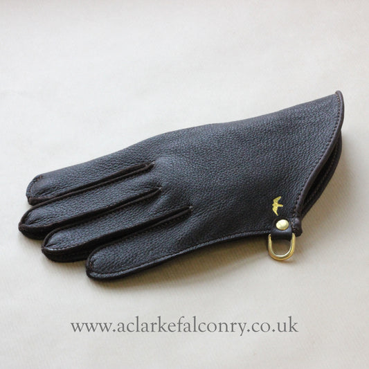 Wrist-Length Falconry Glove