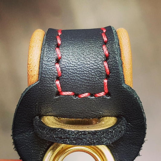 Bespoke Anklets in Black, Tan and Red