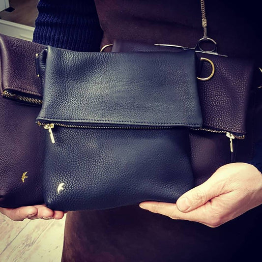 Bespoke Cross Body Fold Over Bag