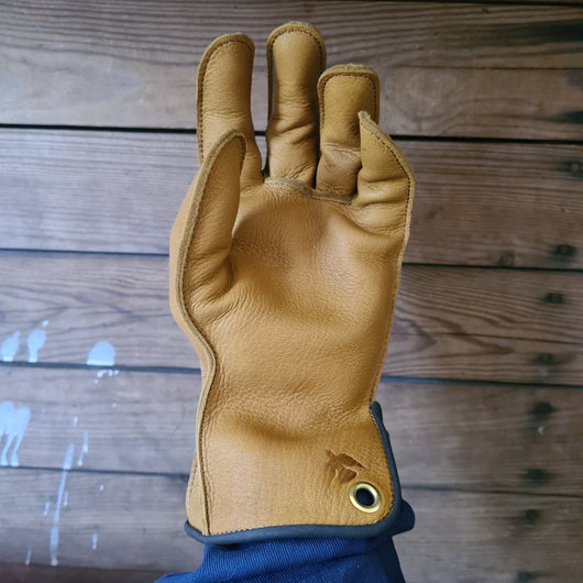 Deerskin Barkston Glove - Bronze