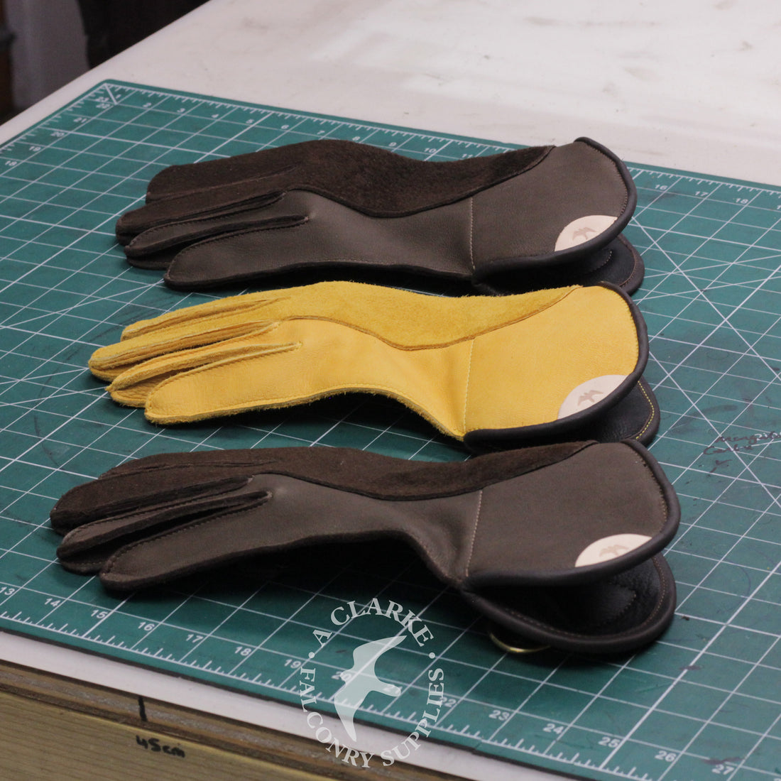 Double thickness gloves...