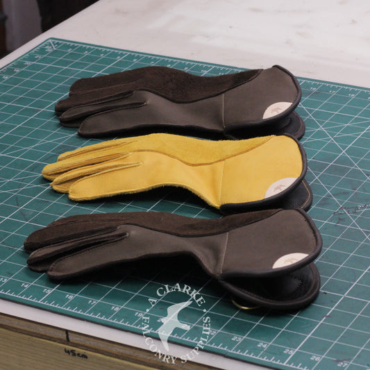 Double thickness gloves...