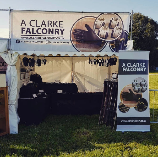 A Clarke Falconry at the British Falconry Fair