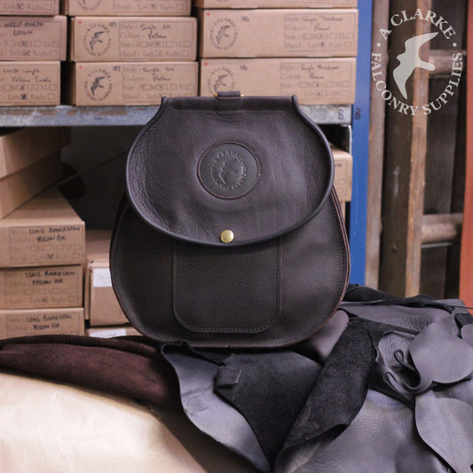 Our small traditional falconry bag...