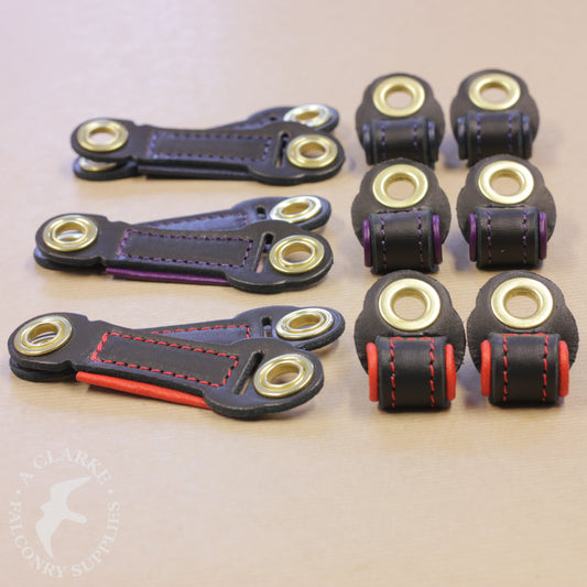 Harris Hawk anklets...