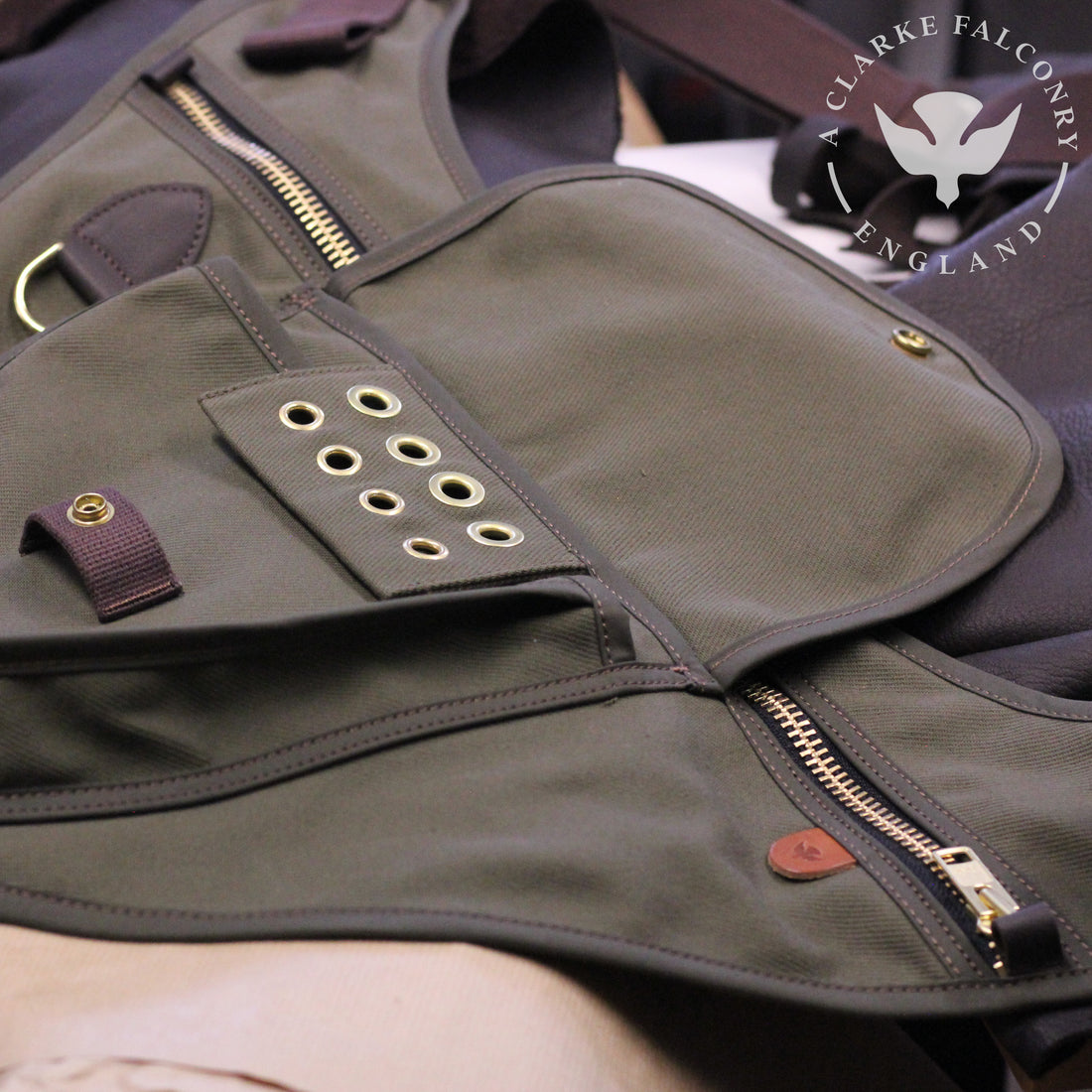 One of our Stretton Falconry bags ready for its new home this week!