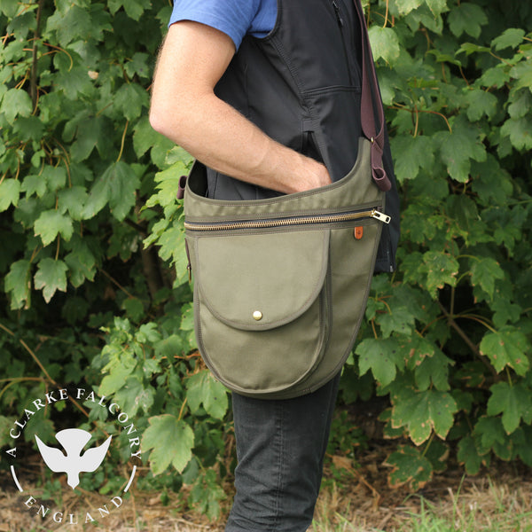 The Stretton Falconry bag in khaki or tan?