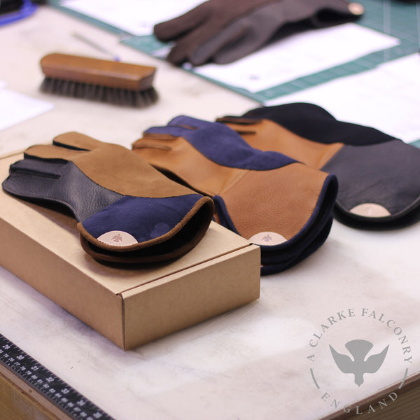 Some of our recent bespoke gloves...