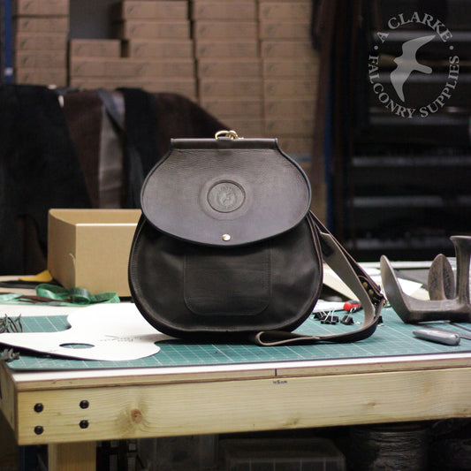 Our traditional falconry bags...