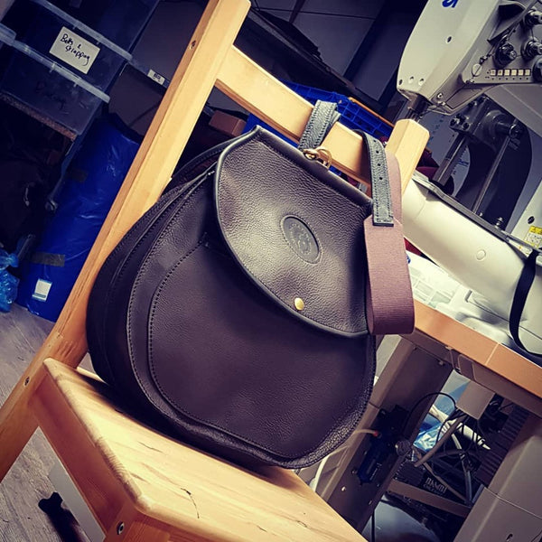 Bespoke Large Traditional Falconry Bag to the USA