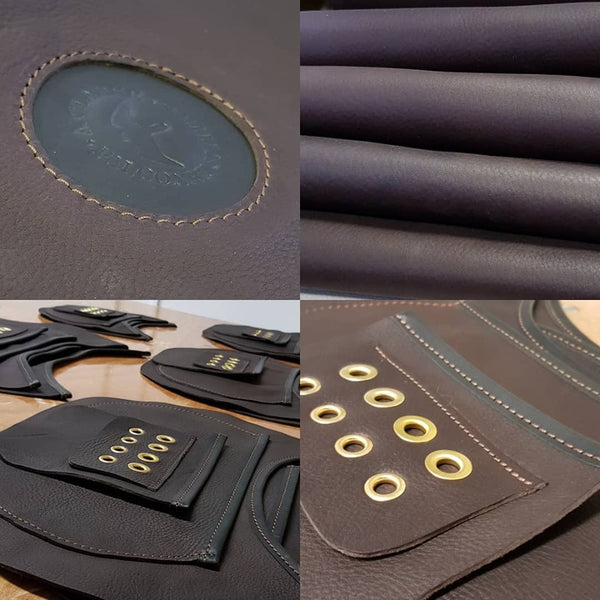 Snippets of Falconry Bag Making