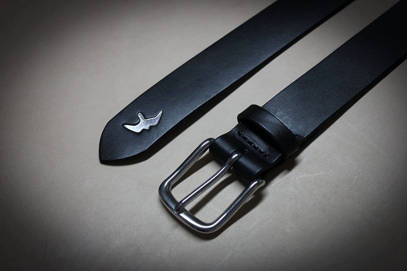 Bespoke Black & Stainless Steel Belt