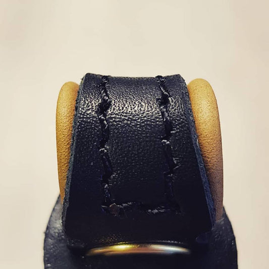 Bespoke Anklets in Black and Tan