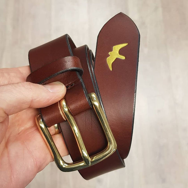 A Nice Brown and Brass Belt