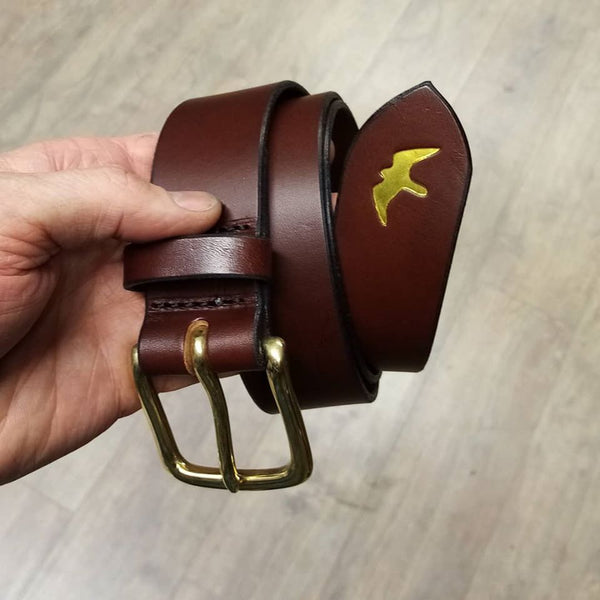 Bespoke Brown & Brass Belt
