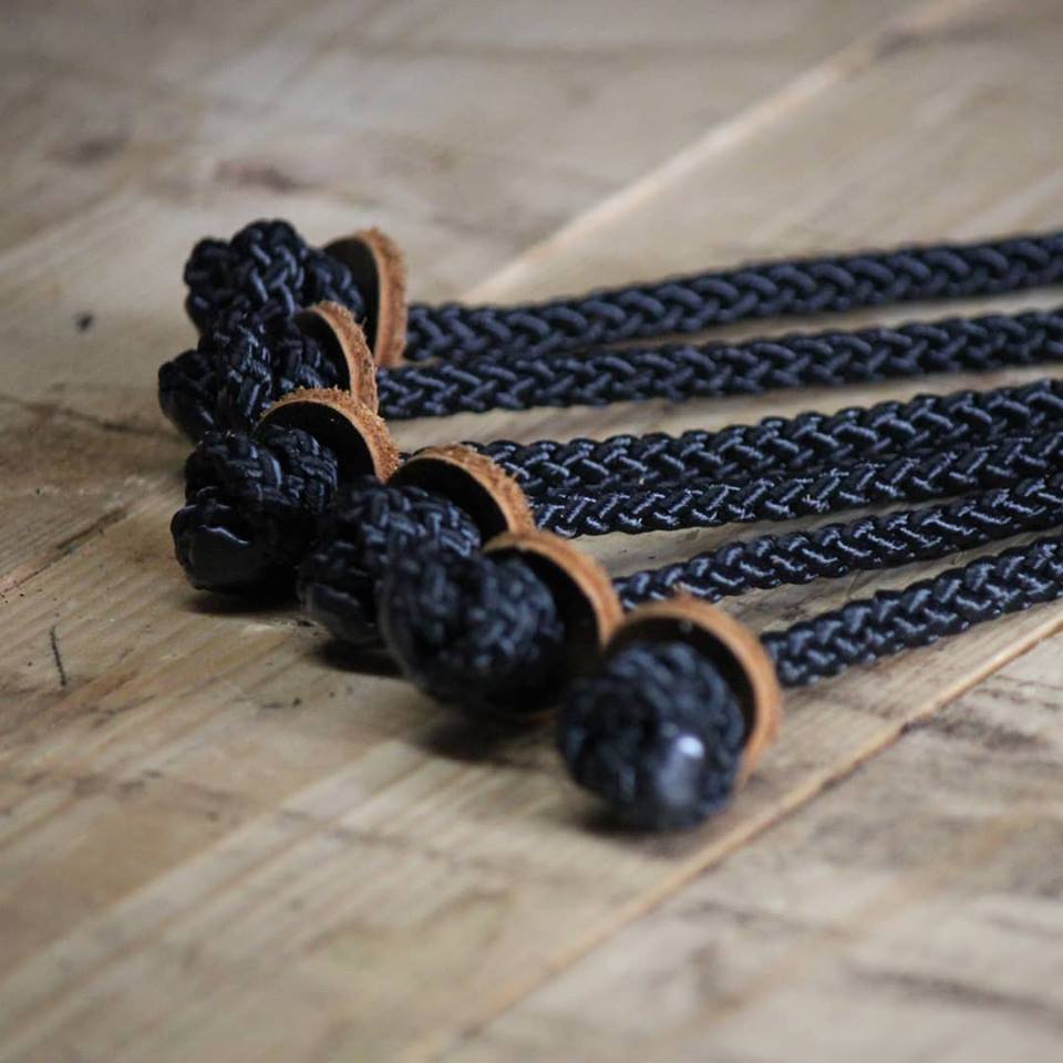 Button Leashes by A Clarke Falconry