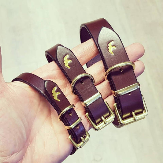 Bespoke Dog Collars in Different Sizes