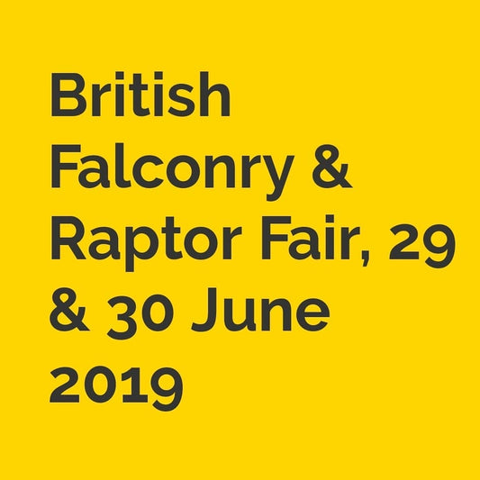 Two Weeks Away from The British Falconry & Raptor Fair