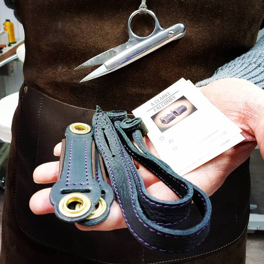 Bespoke Anklets & Jesses for a Female Redtail