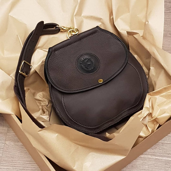Bespoke Small Traditional Falconry Bag To Germany