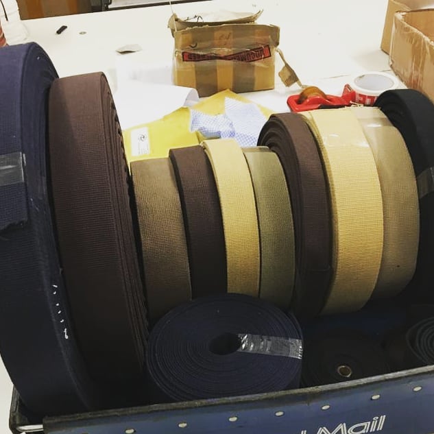 Our Heavy Duty Webbing for your Bag Straps