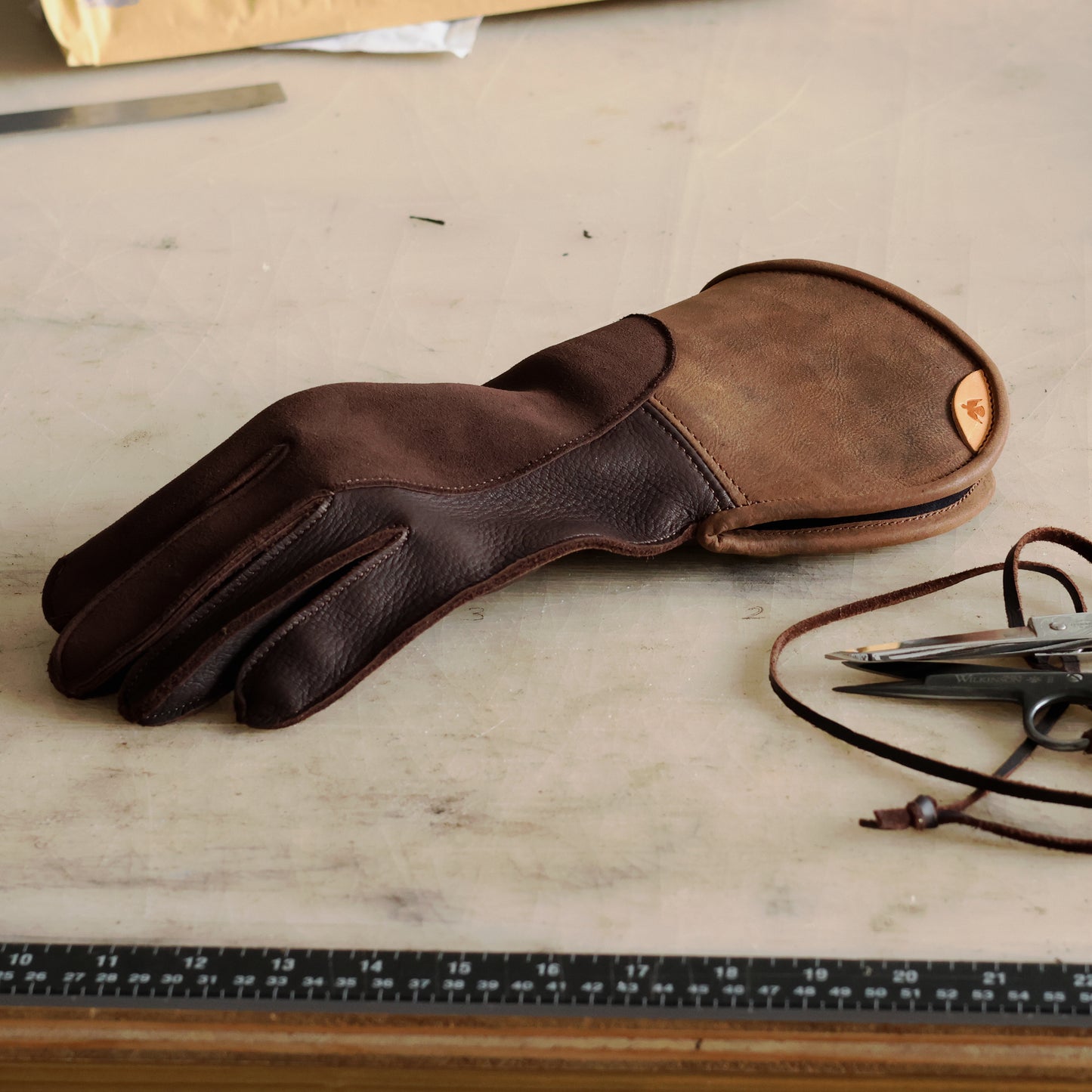 Double Thickness Falconry Glove