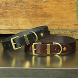 Bridle Leather Dog Collar