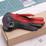 Bespoke Short Cuff Double Thickness Falconry Glove