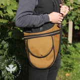 Tan and Black Stretton Falconry Bag