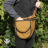 Tan and Black Stretton Falconry Bag