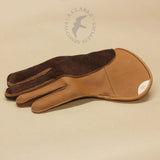 Bespoke Short Cuff Double Thickness Falconry Glove